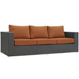 Hawthorne Collection Patio Sofa in Canvas Tuscan