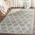 SAFAVIEH Amherst Wendy Geometric Area Rug Grey/Light Grey 5 x 8