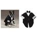 Elegant Wedding Groom Dog Tuxedo Dogs Formal Wear for Black Tie Events Weddings(xSmall Elegant Tuxedo)