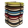 Sweet Home Collection 16-in. Square Non-slip Memory Foam Seat Cushions (2 OR 4) - 16 X 16 Brown Set of 2 Indoor-Outdoor Lounge Non Slip