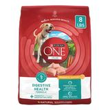 Purina One Plus Digestive Health Dry Dog Food with Added Vitamins Minerals & Nutrients Chicken 8 lb Bag