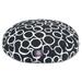 Majestic Pet | Fusion Round Pet Bed For Dogs Removable Cover Black Large
