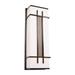 Tuxedo 1-light Bronze Medium LED Outdoor Wall Sconce