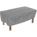 KoverRoos 99917 Weathermax Ottoman-Small Table Cover Chocolate - 25 L x 32 W x 20 H in.