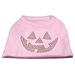 Jack O Lantern Rhinestone Shirts Light Pink XS (8)