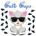 Cutie Caps 40 pack Kitten Midnight Black Soft Nail Guard for Cat Paws / Claws