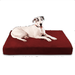 Big Barker 7 Pillow Top Orthopedic Giant Dog Bed Burgundy Sleek Edition