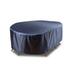 Shield Gold 2-Layer Polyester Fabric Outdoor Dining Set Cover Charcoal Grey