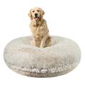 Bessie and Barnie Signature Blondie Luxury Shag Extra Plush Faux Fur Bagel Pet/ Dog Bed