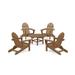 POLYWOOD Classic Adirondack 5 pc. Conversation Group