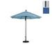 California Umbrella Venture 9 Silver Market Umbrella in Frost Blue