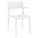 Siesta Plus Arm Chair White Set of 2