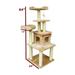 Majestic Pet 64 in. Casita Fur Cat Tree