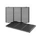 BBQ Grill Compatible With Weber Grills 2 Piece Porcelain Enameled Cast Iron Grates 17-1/4 X 23-1/2 BCP7638