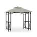 Garden Winds Replacement Canopy Top Cover for the Sheridan Grill Gazebo -Standard 350 - Stripe Stone