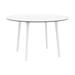 Compamia Maya 47 Round Patio Dining Table in White