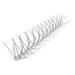 Bird-X Extra Wide Stainless Bird Spikes 10 Feet Coverage 8 Inches Wide Pigeons Starlings Sparrows Seagulls Bird Repellent Control