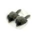 Long Hair Mouse Cat Toy - 2 Pak - Gray Color