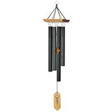 Woodstock Wind Chimes Signature Collection Woodstock Craftsman Chime 25 Black Wind Chime CRCBM