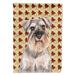 Carolines Treasures KJ1207GF Fall Leaves Schnauzer Flag Garden Size Garden Size multicolor