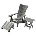 Highwood 3pc Manhattan Beach Adirondack Chair Set