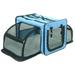 Pet Life Capacious Dual-Expandable Wire Dog Crate