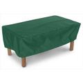 KoverRoos 62550 Weathermax Ottoman-Small Table Cover Forest Green - 25 L x 19 W x 17 H in.