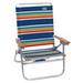 Rio Brands 15 in. Easy Indoor & Outdoor Beach Chair - Pack of 4
