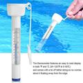 Large Floating Thermometer for Outdoor and Indoor Swimming Pools Spas Hot Tubs Fish Ponds & Premium Water Temperature Thermometers