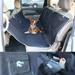 K-Cliffs Pet Car Seat Cover Waterproof Back Seat Protector Pet Hammock for Cars Truck & SUV Black