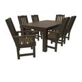 Highwood 7pc Lehigh Rectangular Dining Set - 42 x 72 Dining Height Table