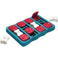 Nina Ottosson by Outward Hound Dog Brick Interactive Treat Puzzle Dog Toy Blue One-Size