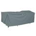 Classic Accessories Storigami Water-Resistant 100 Inch Easy Fold Patio Furniture Cover Monument Grey