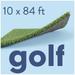 AllGreen Golf 10 x 84 FT Artificial Grass for Golf Putts Indoor/Outdoor Area Rug