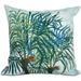 Simply Daisy 16 x 16 Palms Floral Print Pillow