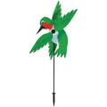 In the Breeze 2562 â€” Baby Hummingbird Whirligig Spinner - Wind Spinner for your Yard or Garden