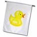 3dRose Big Yellow Rubber Duckie - Garden Flag 12 by 18-inch