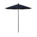 California Umbrella Venture 7.5 Bronze Market Umbrella in Navy Blue