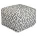 Majestic Home Goods Athens Indoor / Outdoor Fabric Ottoman
