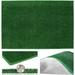 8 Round Economical Turf Grass Indoor / Outdoor Area Rugs Runners and Mats. Durable Action Backing and Premium Bound Edges