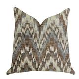 Ridge Wave Luxury Throw Pillow 20in x 20in