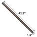 Sunrise 42.5 (L)x1.5 (Dia) Patio Umbrella Lower Pole