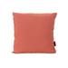 Noble House Coronado 18x18 Square Outdoor Fabric Throw Pillow in Pink