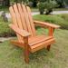 International Caravan Royal Fiji Acacia Adirondack Chair Stain