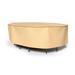 Budge Small Beige Patio Oval Table/Chairs Cover Sedona