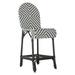 Safavieh Shea Outdoor French Bistro Counter Stool with Footrest