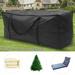 Heavy Duty Waterproof Garden Furniture Covers Outdoor Cushion Storage Bag Christmas Tree Organizer