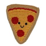 Mirage Pet Products 500-111 PZA Knit Knacks Pizza Organic Cotton Dog Toy Small