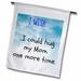 3dRose I Wish I Could Hug My Mom One More Time Polyester 1 6 x 1 Garden Flag