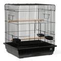 Prevue Pet Products Parrot Bird Cage - Black SP25217B/B